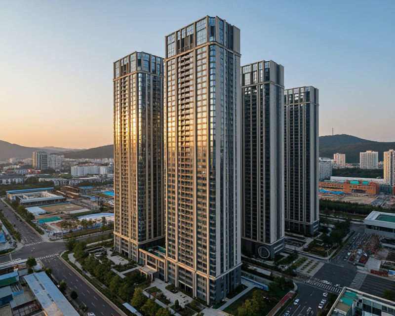 Modern Seoul Urban Residential Development