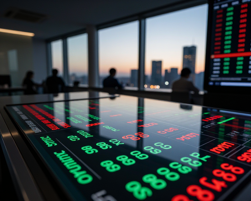 Stock Market Digital Display