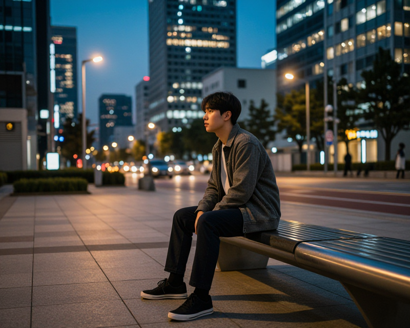 Reflective Urban Solitude