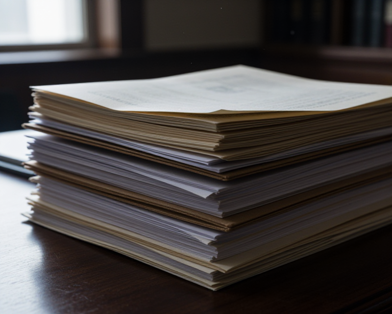 Legal Documents and Justice Concept