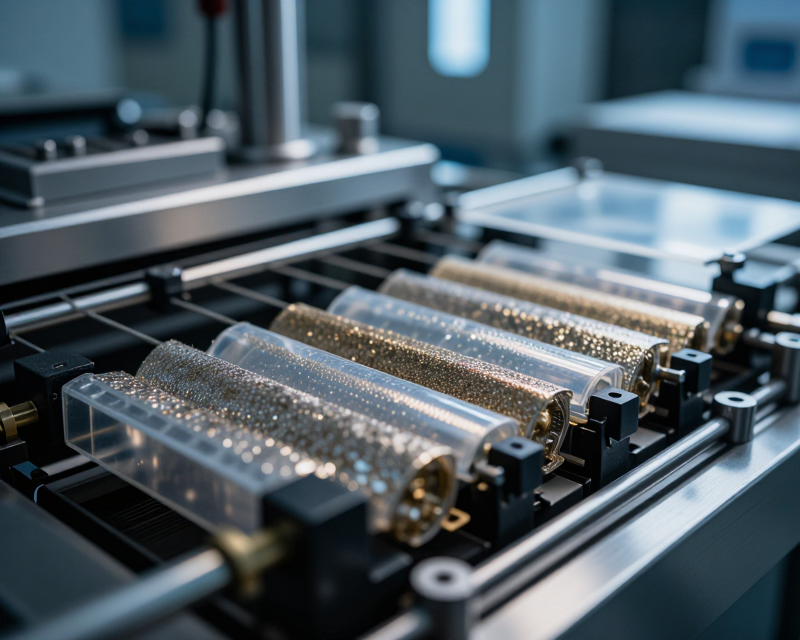 High-tech material production line