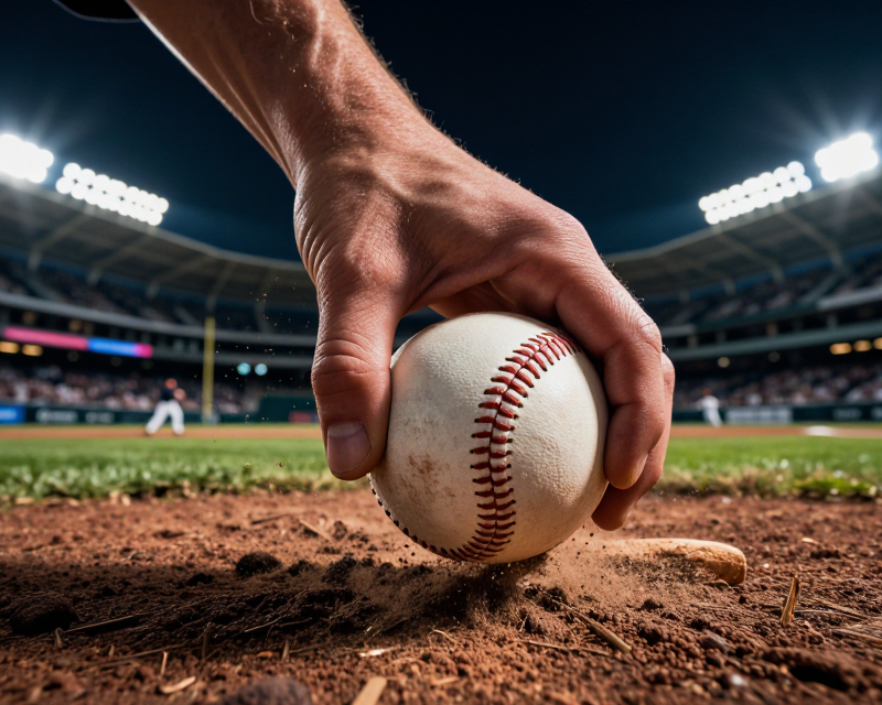 Baseball Pitcher Focus