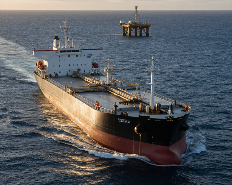 Australian Offshore Gas Field Scene