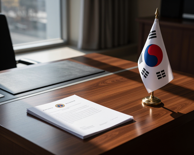 Symbolic transition of defense leadership