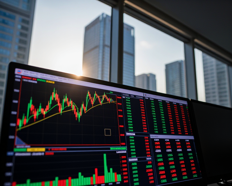 Stock Market Digital Display
