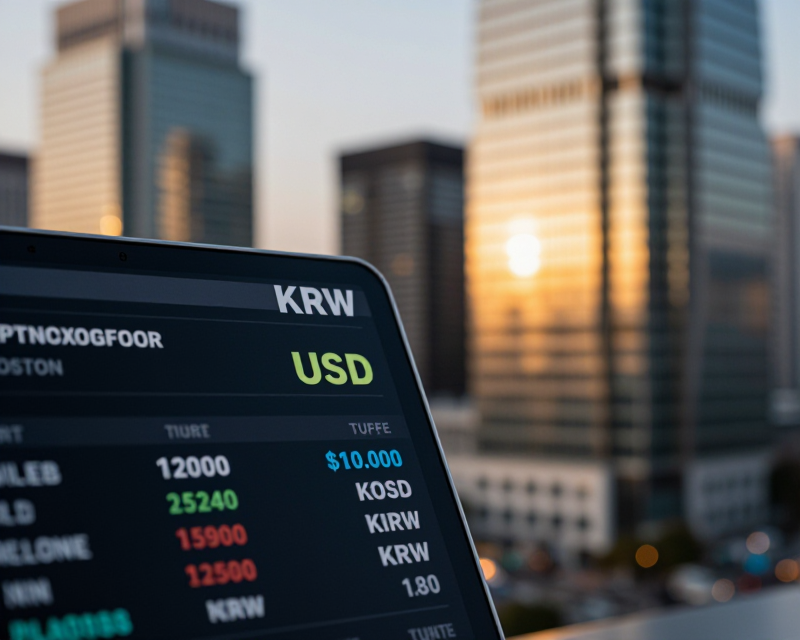 Currency Exchange Market Visual