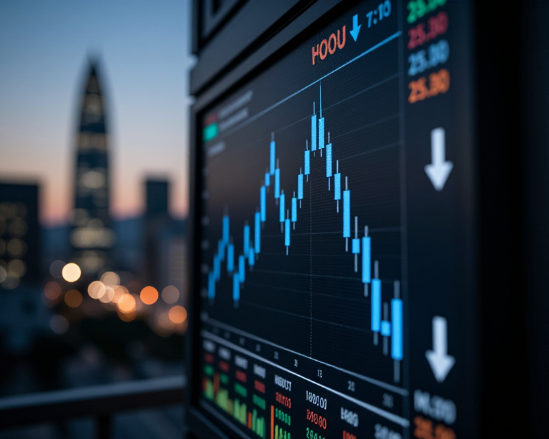 Stock Market Decline in Seoul