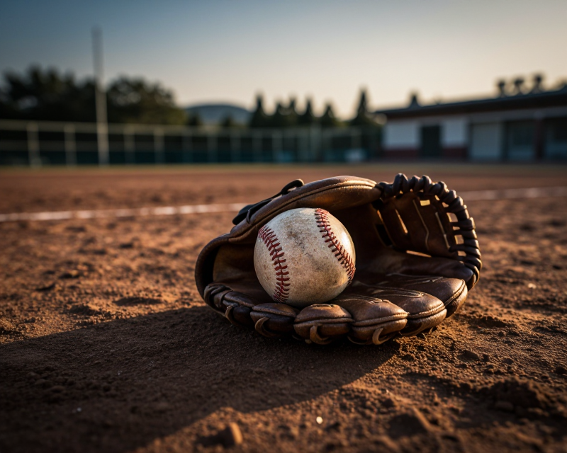 Cinematic Baseball Field