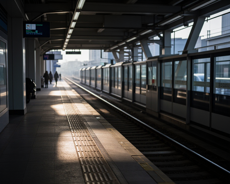 Seoul Subway Station Atmosphere