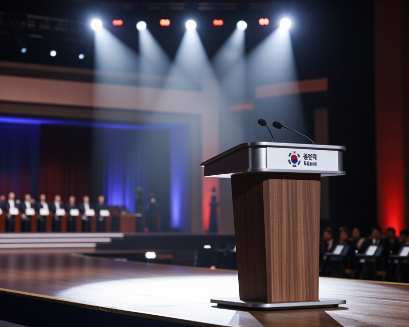Political Convention Atmosphere